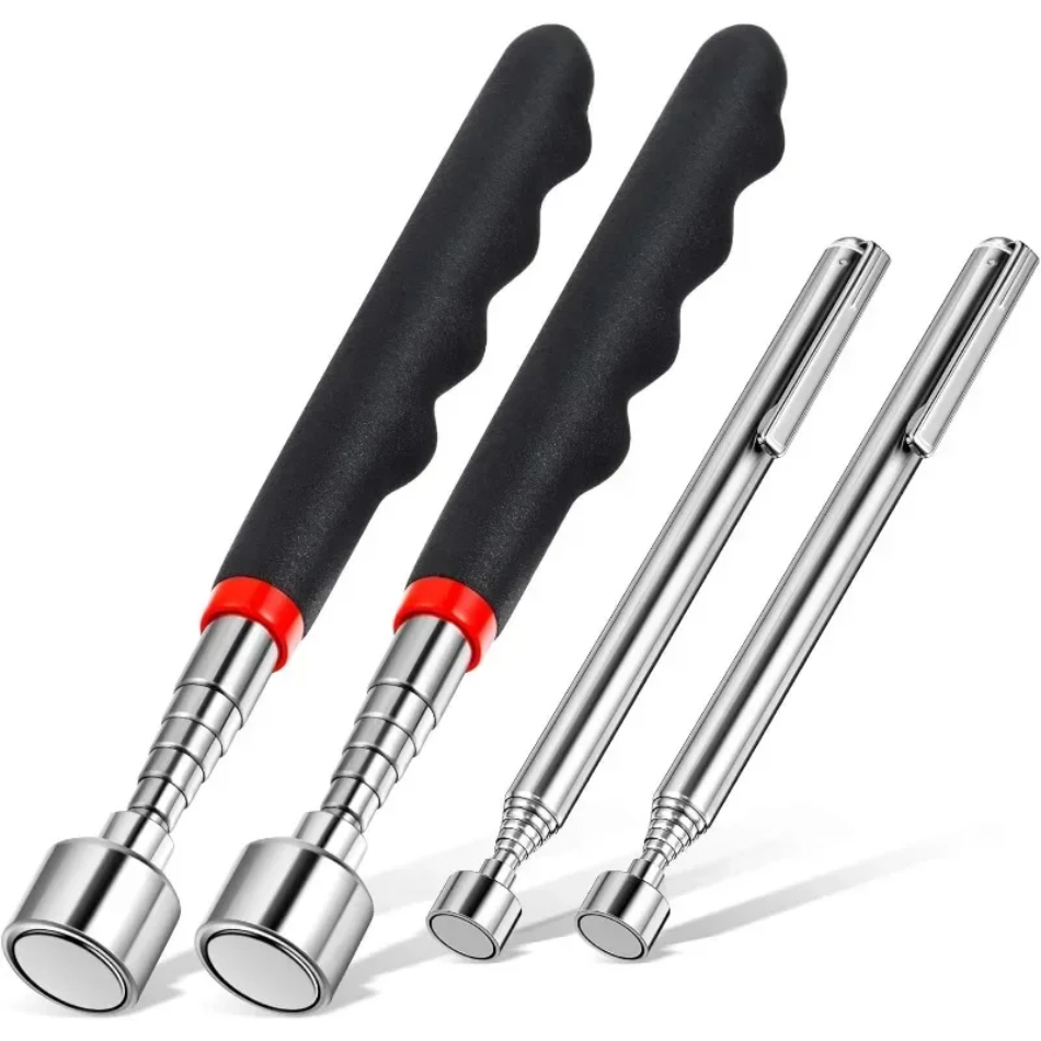 Telescopic Fishing Rod - ปากกาแม่เหล็กแบบยืดหดได้ เครื่องมือช่างโลหะพกพาสะดวก แม่เหล็กสำหรับหยิบจับน็อตและสลักเกลียว ปรับความยาวได้