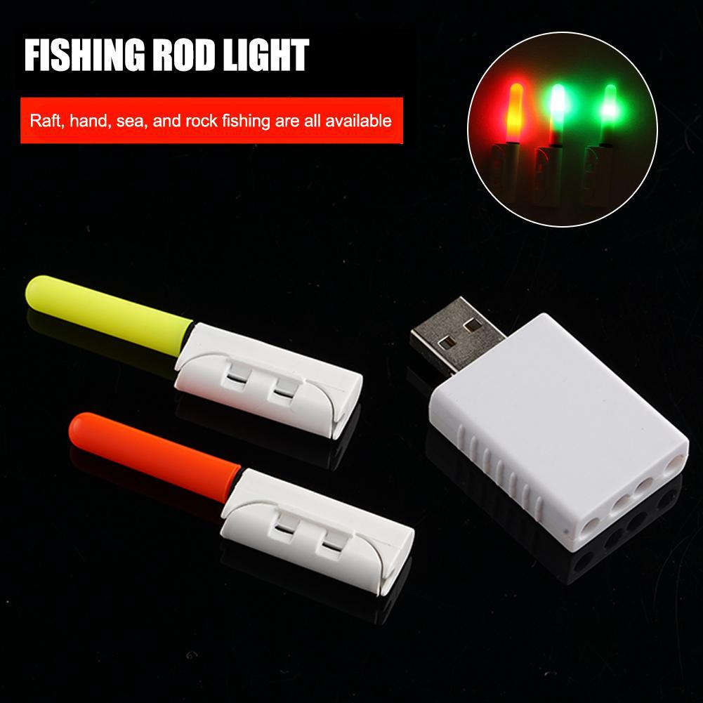Night Float Fishing - คันเบ็ดตกปลา ไฟตกปลา ไฟแท่ง LED แบบชาร์จได้ คันเบ็ดเรืองแสง