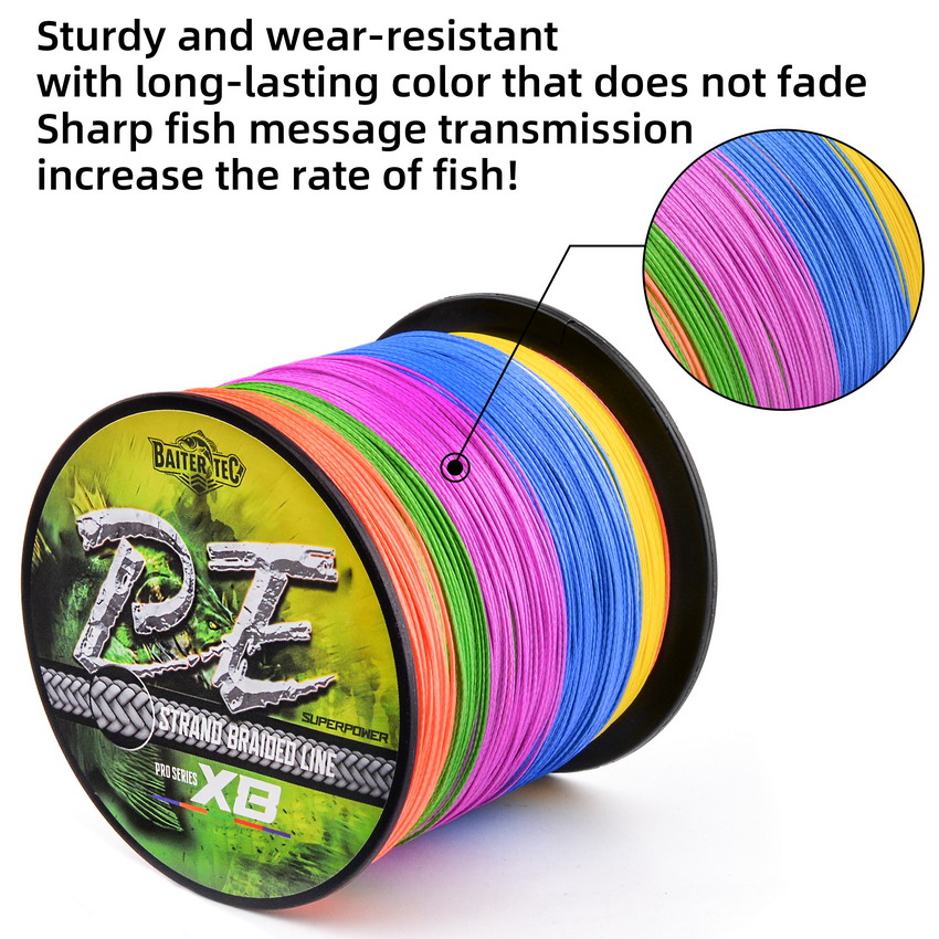 สายเบ็ดตกปลาแบบถัก 8 เส้น 300  - Fishing Equipment Bundle บทวิจารณ์และราคา
