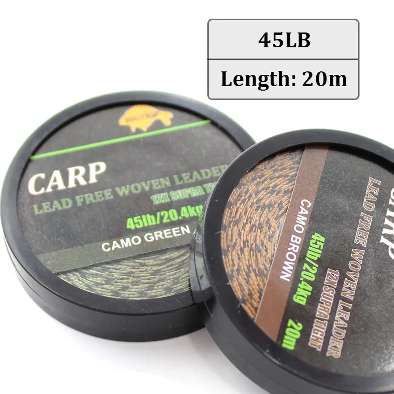 20 M ปลาคาร์พตกปลาผู้นําสายตะก - Fishing Equipment Bundle บทวิจารณ์และราคา