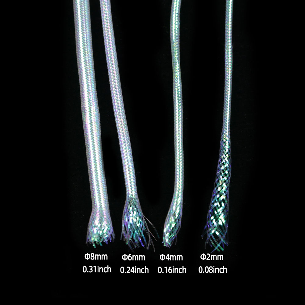 4/8m Braided Pearl สีขาว Mylar - Fishing Equipment Bundle บทวิจารณ์และราคา