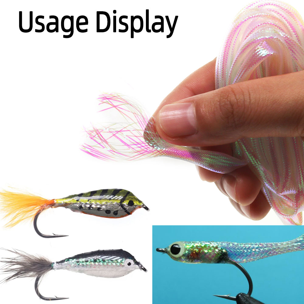 4/8m Braided Pearl สีขาว Mylar - Fishing Equipment Bundle บทวิจารณ์และราคา