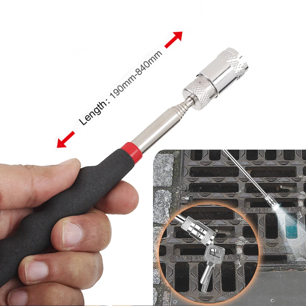 1-5ชิ้นปากกาแม่เหล็กเทเลสโคปแบ - Telescopic Fishing Rod บทวิจารณ์และราคา