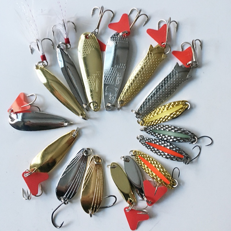 ชุดเหยื่อตกปลา 16 ชิ้น ชุดเหยื - Fishing Equipment Set บทวิจารณ์และราคา