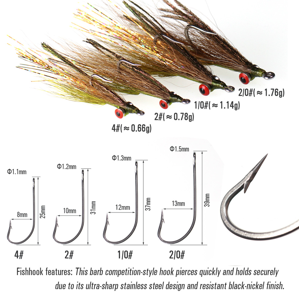 Wifreo 3 pcs/6 pcs Bucktail Cl - Fishing Equipment Set บทวิจารณ์และราคา